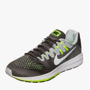 Nike Green and Gray Running Sneakers